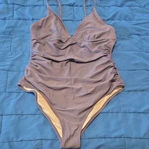Cupshe Purple One Piece Small Swimsuit